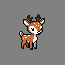 Deer getting hit (4 frames)